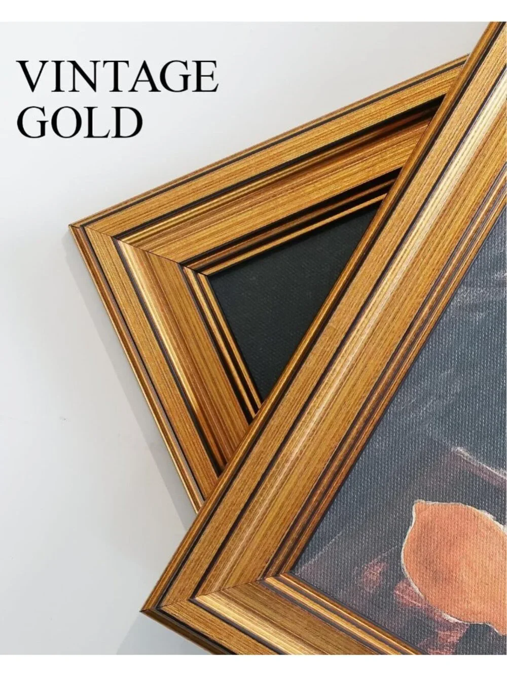 Vintage Gold Framed Hummingbird Wall Art Print – 8x10 Inch Home Decor